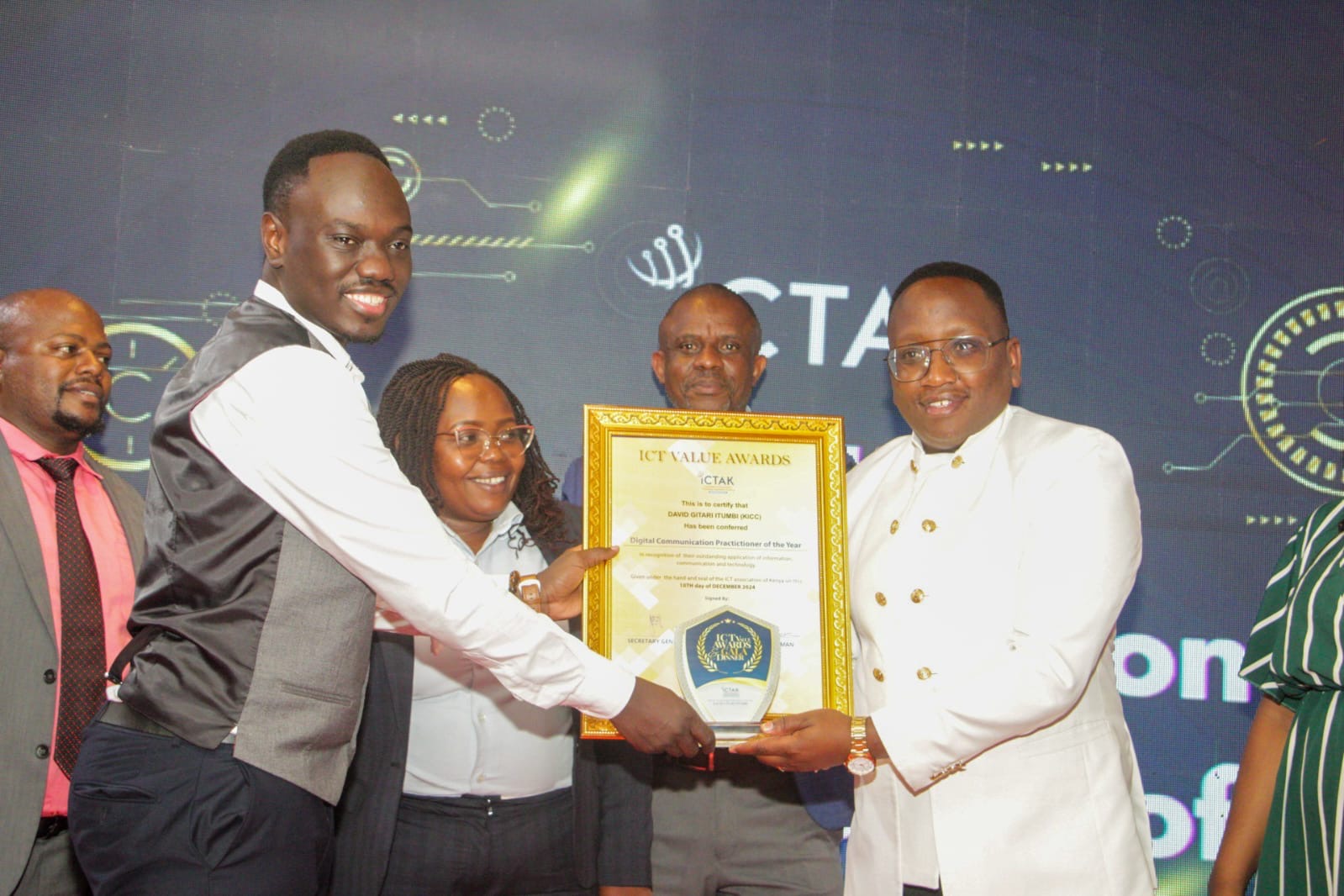 David Gitari Itumbi Named Digital Communication Practitioner of the Year 2024