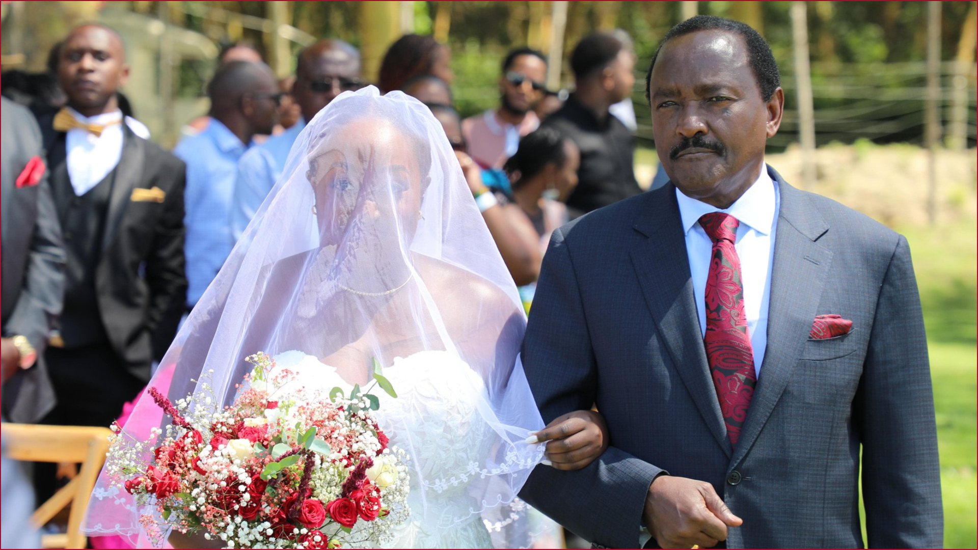 Uhuru Kenyatta Attends Wedding of Kalonzo Musyoka’s Daughter in Naivasha